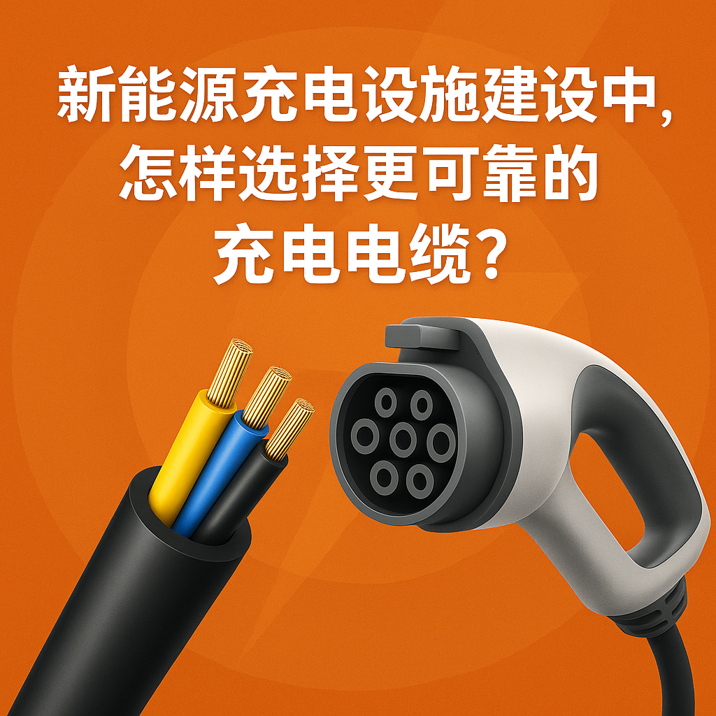 新能源充電設(shè)施建設(shè)中，怎樣選擇更可靠的充電電纜？