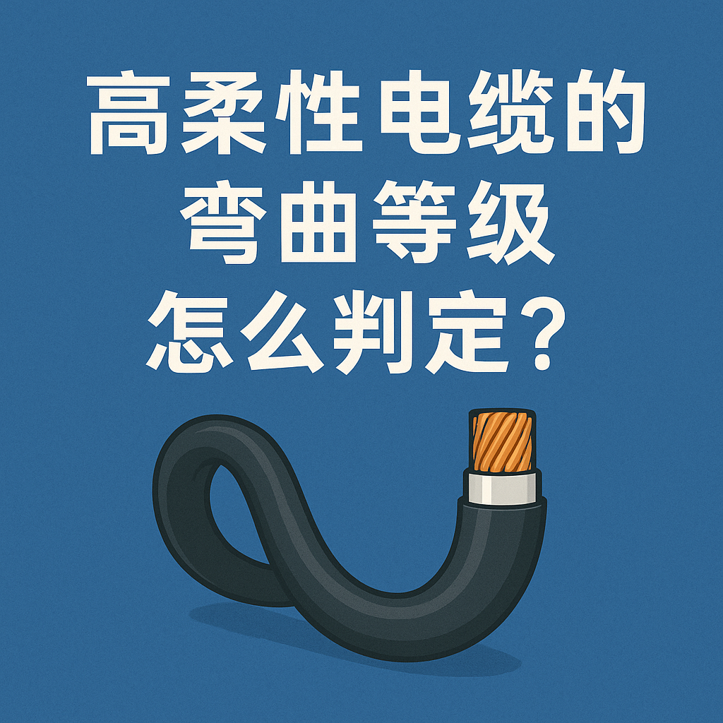 高柔性電纜的彎曲等級怎么判定？