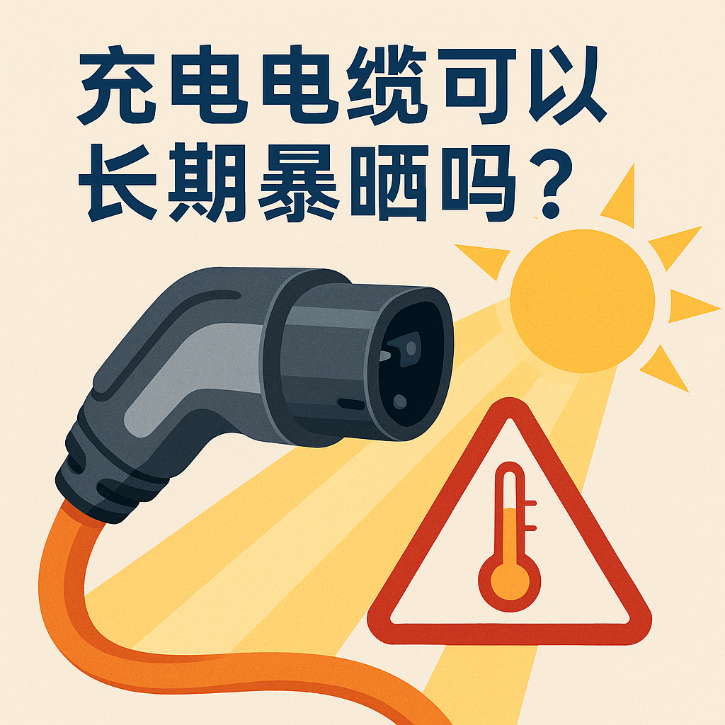 充電電纜可不可以以長期暴曬呢？