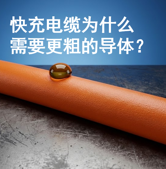 快充電纜為什么需要更粗的導(dǎo)體？揭秘新能源汽車充電的“熱”知識